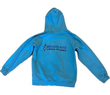 Broadland School of Dance Hoodie - Blue